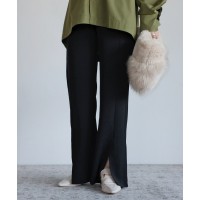 センタープレススリムパンツ