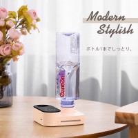 超音波加湿器 静音 充電式 c-type 卓上加湿器 保湿 カメラ型 超音波式 ペットボトル