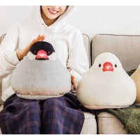 【KK】YOU+MORE!×小鳥部　おもちみたいな文鳥クッション