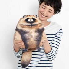 エゾタヌキが化けるリバーシブルクッション