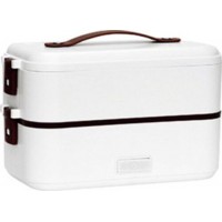 90058 おひとり様お弁当箱型炊飯器（注水）2段式 70-08805