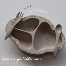 食器＆カトラリー3点セット -bien mange table wear-　ベビー baby 竹素材