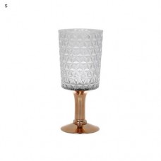 GLASS VASE "DIAMOND"
